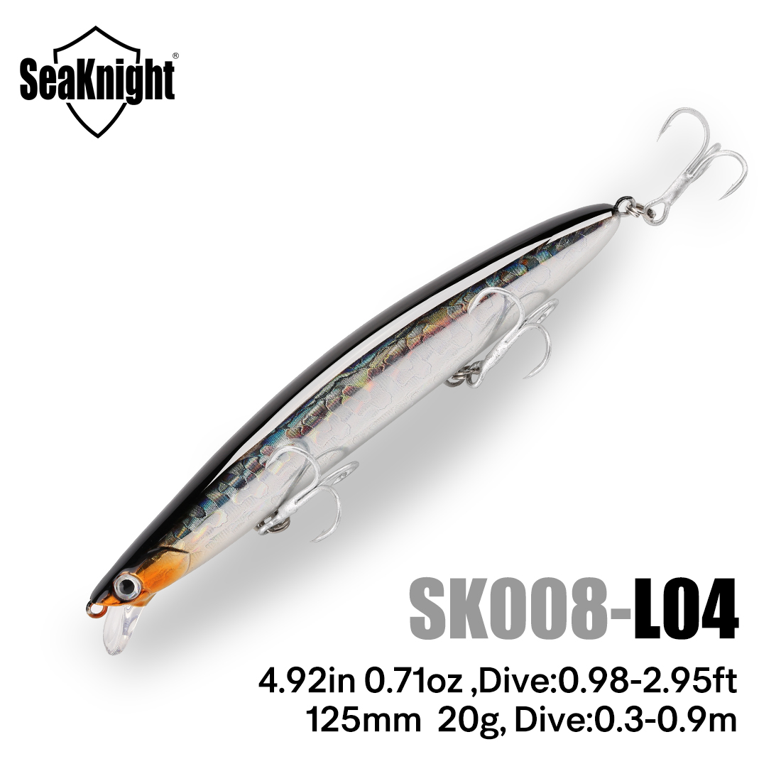 SeaKnight Brand 08 Minnow Fish - огляд і ціна Fishing Equipment Brands