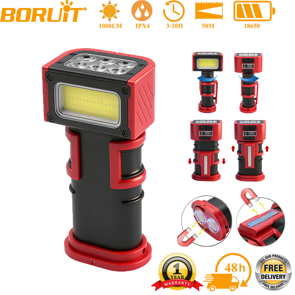 BORUiT COB LED Work Light 1000 - огляд і ціна Fishing Equipment Carp