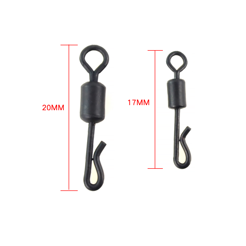 20pcs Carp Fishing Swivels Qui - огляд і ціна Ice Fishing Tip Up