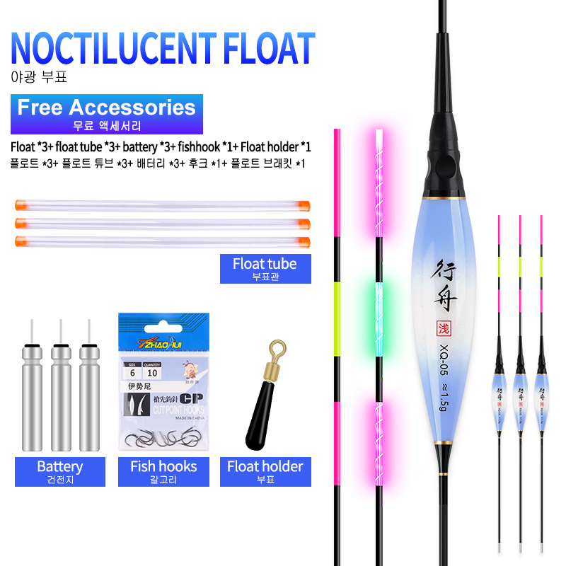 3PCS Electric Floats+3 CR425+3 - огляд і ціна Fishing Equipment Bag