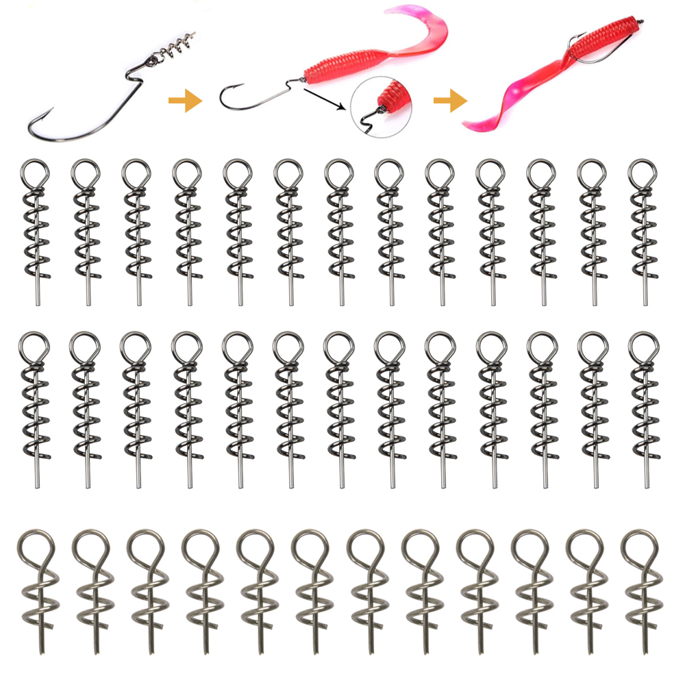 30pcs Stainless Steel Spring L - огляд і ціна Fishing Equipment Cheap