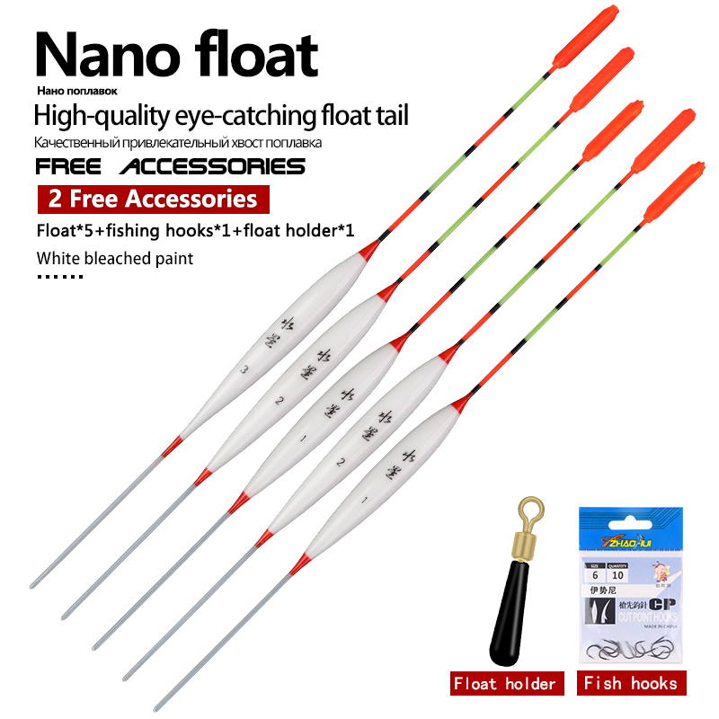 5PCS Fresh Water Fishing Float - огляд і ціна Fishing Equipment Bag